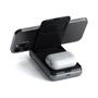 SATECHI Duo Wireless Charger Stand - maksimér din opladningseffektivitet (ST-UCDWPBSM)