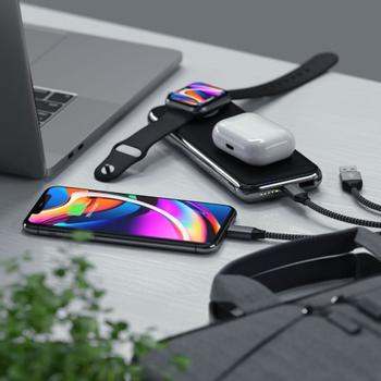 SATECHI Quatro Wireless Power Bank 10, 000milliampere hour (ST-UC10WPBM)