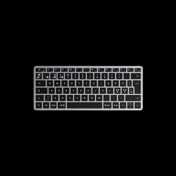 Satechi Slim X1 - tastatur - QWERTY - Nordisk (ST-BTSX1M-ND)