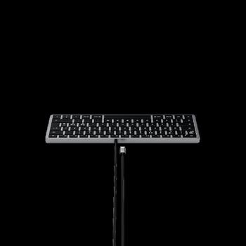 SATECHI Slim W1 Tastatur Designet for Mac & iOS, nordisk layout, USB-C, baklyste taster (ST-UCSW1M-ND)