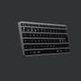 SATECHI Slim X1 Trådløst tastatur Designet for Apple, nordisk layout, bluetooth,  baklyste taster (ST-BTSX1M-ND)