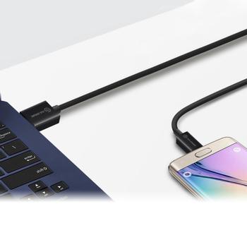 ALOGIC EasyPlug vendbart USB 2.0 A til vendbart Micro-USB-kabel - 5m (U2MCAB-05EPR1)