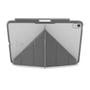 PIPETTO iPad 10.9" (10:th gen) Origami No3 Pencil Case - Mørkegrå (P053-50-V)