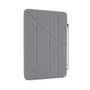 PIPETTO iPad 10.9" (10:th gen) Origami No3 Pencil Case - Mørkegrå (P053-50-V)