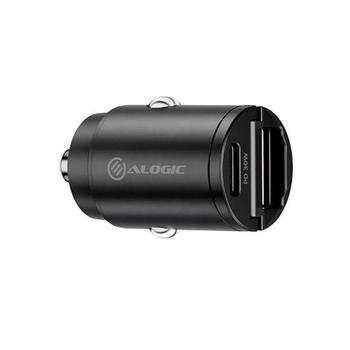 ALOGIC Rapid Power 30W Car Charger 1 X USB-C Port & 1 X USB-A Port (CRCA30)