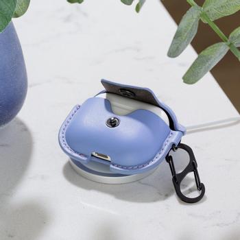 TWELVESOUTH AirSnap fodralet för Apple AirPods 3:gen - Cognac (TS-2206)