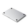 SATECHI Eco Hardshell Case för MacBook Air M2 - Perfekta skyddet för din MacBook Air M2 - Transparent (ST-MBAM2CL)