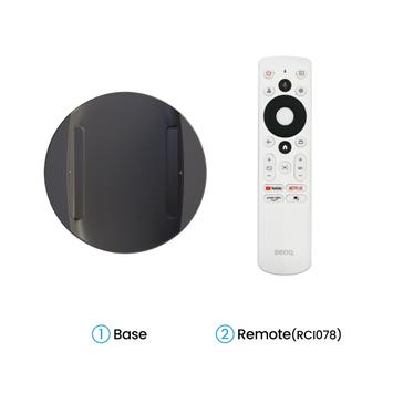 BenQ GV50 Portable Laser Projector 500lm, 1080p, Android TV (9H.JSR77.59E)