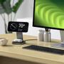 SATECHI 2-in-1 Foldable Qi2 Wireless Charging Stand Sort (ST-Q21FM)