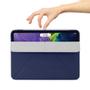 PIPETTO iPad Air 4 Case 5-in-1 Origami Stand - Navy blue (P045-51-Q)