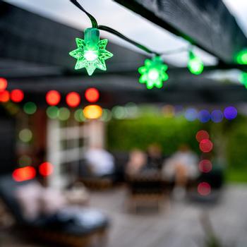 Lite bulb moments Smart Stars Strängljus RGB, 10W, Alexa / Google -kompatibel,  IP65 vattentålig,  10m. Lite app, WI-Fi (NSL911992)