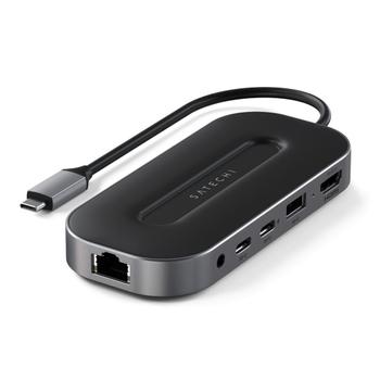 SATECHI Multiport W USB4 Dokkingstasjon (ST-U4MGEM)