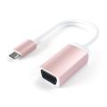 SATECHI USB-C VGA-adapter - Roséguld