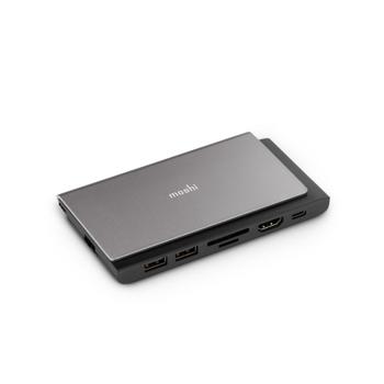 MOSHI Symbus Mini 7-i-1 bærbar USB-C-hub (99MO084275)