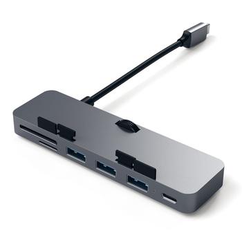 SATECHI Aluminum Type-C Clamp Hub Pro Space Grey (ST-TCIMHM)