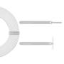 MOSHI Gigabit Ethernet Cat 6 Cable 3.6m - White (99MO023129)
