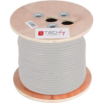 TECHLY Networking Cable Grey 305 M (ITP-C6A-FLS305)