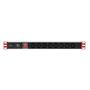 TECHLY Rack 19" Power Strip 1U 8 