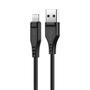 Acefast USB-A to Lightning cable MFI, 2.4A, 1.2m - black