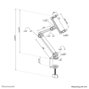 NEOMOUNTS DS15-545WH1,  Full Motion  (DS15-545WH1)