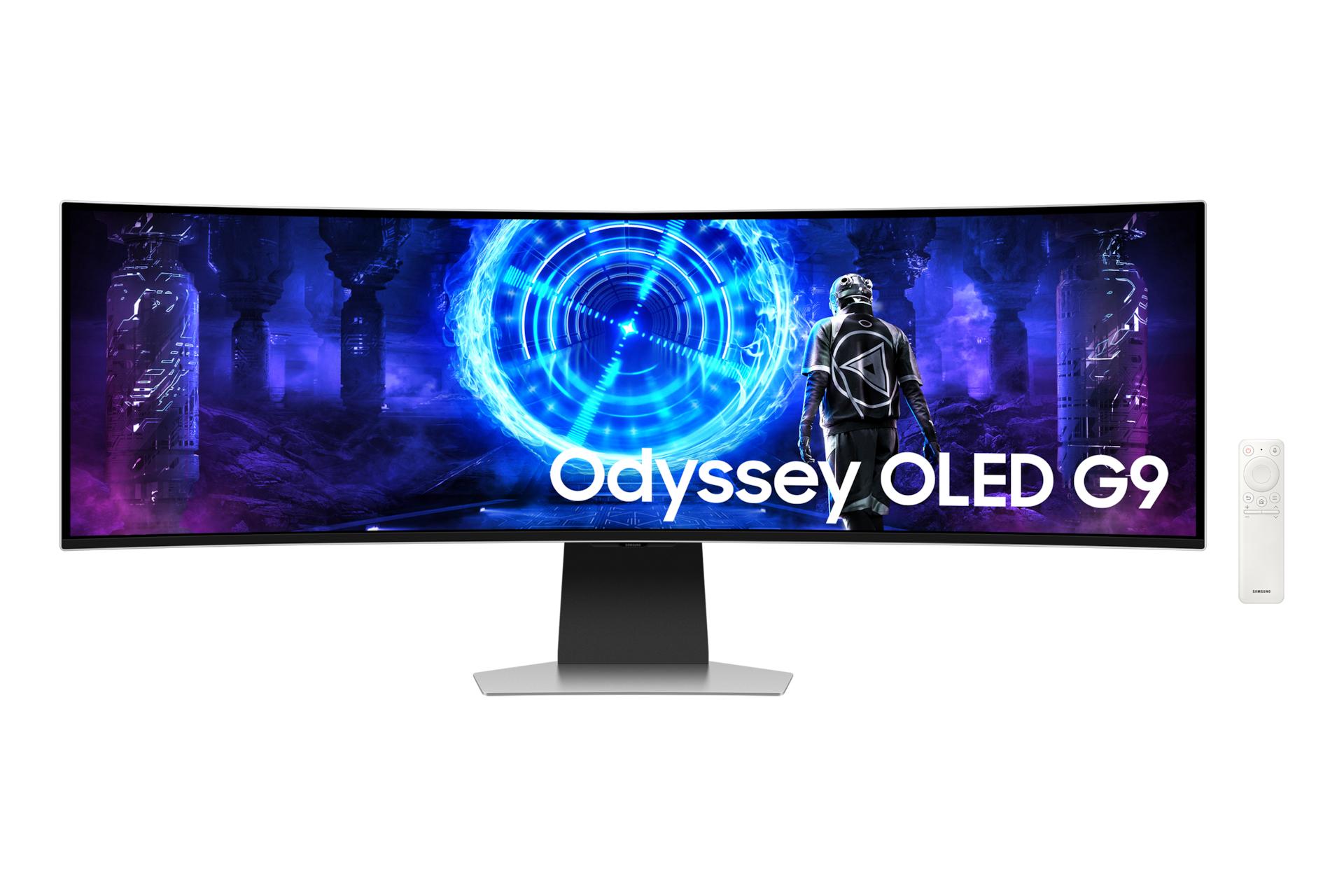 Samsung LS49DG954SUXEN 49IN OLED Curved 1800R 32:9 5120x1440 250cd/m2 HDR10+ 0.03ms 240hz HAS Speakers