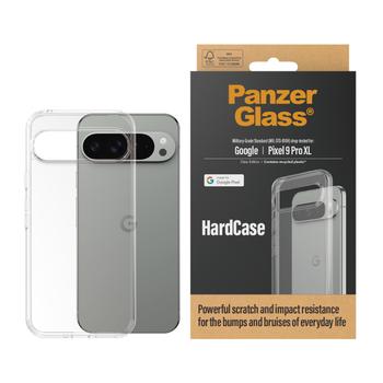 PanzerGlass HardCase deksel for Google Pixel 9 Pro XL (gjennomsiktig) Mobildeksel med støtdempende kanter (1266)