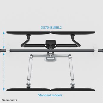 NEOMOUNTS DS70-810BL2,  Full Motion Desk  (DS70-810BL2)