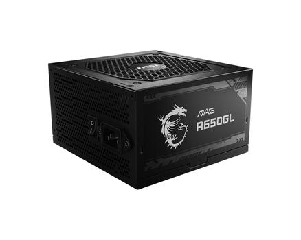 MSI MAG A650GL 650W PSU 80 PLUS Gold, Full modular (306-7ZP8C11-CE0)