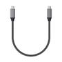 SATECHI USB4 USB-C til USB-C-kabel 25 cm