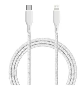 ËSSENTIALS Cable MFI Lightning to USB-C iPod iPad iPhone 2.5m White (LC250-E)