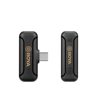 BOYA 2.4G Mini Wireless Microphone for Android/ Type-C  1+1 (BY-WM3T2-U1)