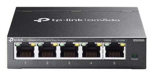 TP-LINK ES205G New Omada 5-Port Gigabit Easy Managed Switch 5x 10/ 100/ 1000Mbps RJ45 ports Easy to Use: Supports plug-and-play for instant connectivity and simple configuration for additional features Centrali (ES205G)