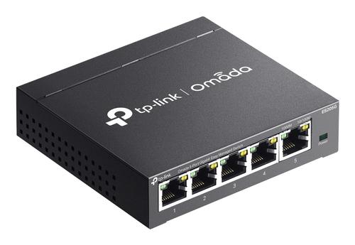 TP-LINK ES205G New Omada 5-Port Gigabit Easy Managed Switch 5x 10/ 100/ 1000Mbps RJ45 ports Easy to Use: Supports plug-and-play for instant connectivity and simple configuration for additional features Centrali (ES205G)