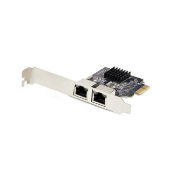 STARTECH 2-PORT GB NETWORK CARD TAA-COMPLIANT NIC WINDOWS/ LINUX CARD (ST1000SPEXD4T)