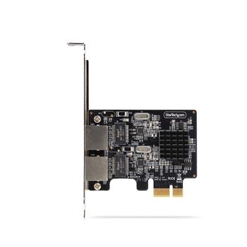 STARTECH 2-PORT GB NETWORK CARD TAA-COMPLIANT NIC WINDOWS/ LINUX CARD (ST1000SPEXD4T)