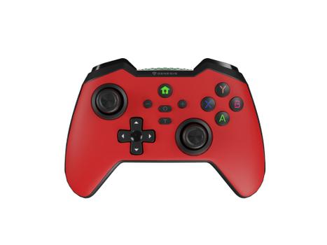 GENESIS Gamepad MANGAN 400 kabellos rot/ schwarz (NJG-2102)
