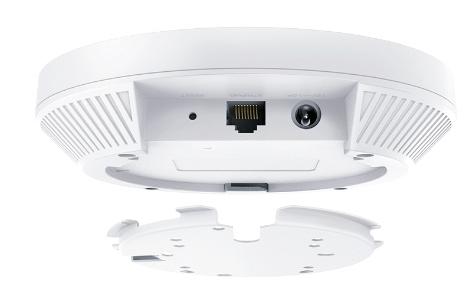 TP-LINK AX3000 Ceiling Mount Dual-Band Wi-Fi 6 Access Point PORT 1x1Gbps RJ45 Port 574Mbps at 2.4GHz + 2402Mbps at 5GHz (EAP653)