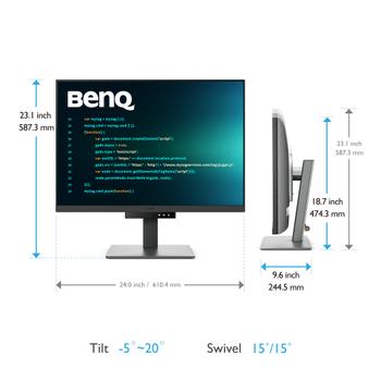 BENQ 28"" RD280U Programming Monitor (9H.LM1LJ.TBE)