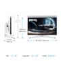 BENQ 31.5"" Mobiuz EX321UX | 3840x2160 | IPS Mini LED | 1ms | 144Hz | 3years | Non-stock Item (9H.LM7LB.QBE)