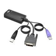 TRIPP LITE DVI USB Server Interface w/ Virtual Media & CAC for B064 KVMs TAA - Förlängare för tangentbord/video/mus/USB - upp till 50 m - TAA-kompatibel - för P/N: B064-008-01-IPG, B064-016-01-IPG, B0