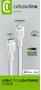 CELLULAR LINE USB-C TO LIGHTNING CABLE 1M WHITE
