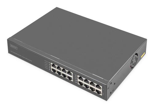 DIGITUS 8-Port Gigabit Ethernet PoE Injektor, 802.3bt, 250 W (DN-95118)