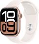 APPLE Watch Series 10 GPS 42mm Rose Gold Aluminium Case with Light Blush Sport Band - S/M