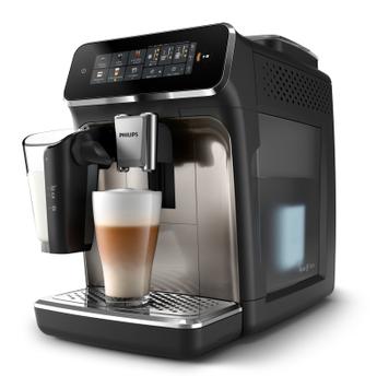 Philips 3300 Series LatteGo Helautomatisk Espressomaskin Nyt 6 varme og forfriskende drikker med ett trykk, med prefekt crema, aroma og temperatur (EP3347/90)