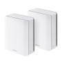ASUS ZenWiFi BT10 AiMesh router 2-pack BE18000, tri-band, AiMesh, WiFi 7 (90IG08Y0-MO3C40)