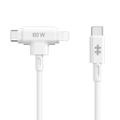 TARGUS HyperJuice - Lightning-kabel - 24 pin USB-C hane till Lightning, 24 pin USB-C hane - 1.5 m - vit