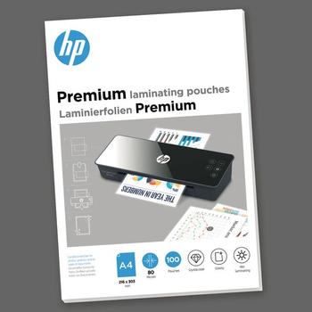 HP Lamineringslomme Premium 80my A4 (100) (HP9123*5)