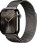 APPLE Watch Series 10 GPS + Cellular 42mm Slate Titanium Case with Slate Milanese Loop