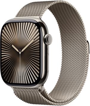 Apple Watch 10 46mm GPS+4G Titan Milanese S/M Natural/ Natural (MC7Q4QF/A)