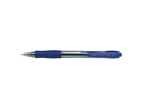 PILOT Kulepenn PILOT Supergrip M blå Blister (BPGP-10R-M BLUE BLISTER)